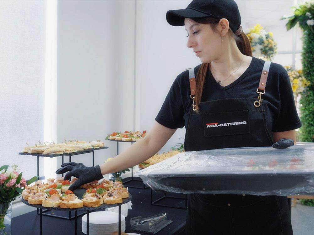 Работа официантов