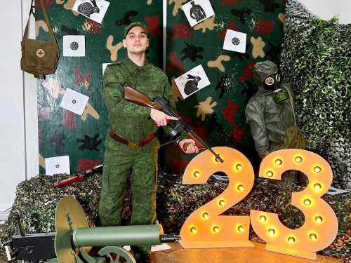 Аниматор на 23 февраля
