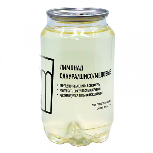 Лимонад со вкусом «Сакура, шисо, медовые соты»
