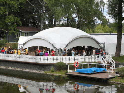 Аренда площадки Iksha River Club. До 500 чел.