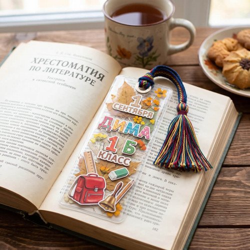 Мастер-класс «Ламинированные закладки для книг на 1 сентября»