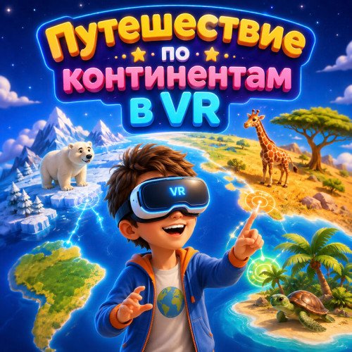 Путешествие по континентам в VR