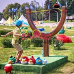 Аттракцион Angry Birds в аренду на детский праздник