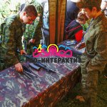 Сборка разборка оружия на военный или армейский праздник